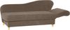 Selma Recamiere mit Armteil rechts klappbar Veloursstoff Sahara Buche Natur Bild 3
