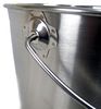 Eimer Edelstahl 8 Liter mit Deckel und Skala Bild 5