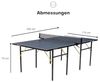 Tischtennisplatte 75% Midi Pegasi Blau Indoor Bild 2