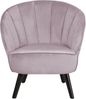 Sessel Samtstoff rosa DALA Bild 4