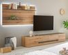TV-Lowboard Center in Eiche Evoke 223 cm Bild 4