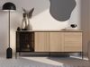 Kommode 2D1W2S Visso VI-06 (Farbe: Eiche Linear) Bild 4