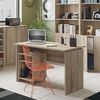 Muebles Pitarch | Bürotisch, Schreibtisch, Computertisch oder Studientisch, Cambrian Eiche, 76 x 120 x 68 cm (Höhe x Breite x Tiefe), modern, Modell Teide Bild 2