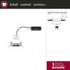 LED Einbauleuchte Nova Coin IP44 rund 78mm Tunable White 6W 530lm 230V Eisen gebürstet Aluminium Bild 4