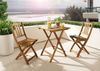 SAM 2er Set Akazien-Holz Gartenstuhl, ideal für Balkon, Garten Terrasse, zusammenklappbar Bild 5
