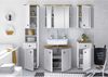 Spiegelschrank >Tomlin< in Weiß - 84x70x24cm (BxHxT) Bild 4