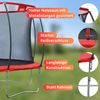 Best Sporting Gartentrampolin 57142 Superstar Red, Ø 426 cm, mit Netz Bild 3