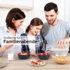 MiaMio Tafelservice Tafelservice 30tlg Geschirrset 6 Personen Kombiservice Keramik - Rot (30-tlg), 6 Personen, Keramik Bild 2