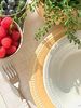Essteller Melamin, flach, groß, 27cm - Harmony Sunset 6er Set Bild 2