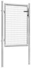 vidaXL Gartentor verzinkter Stahl 100 x 100 cm Silber 144756 Bild 5