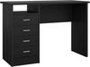 INOSIGN Schreibtisch Funktion Plus, Arbeitstisch, Bürotisch, Computertisch mit 4 Schubladen und 1 offenen Fach, Breite 110 cm Bild 5