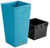Prosperplast Blumentopf, Furu Square Blumentopf mit Einsatz 11,4L Bild 3