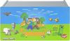 MINECRAFT - Sitzbank, Truhe mit Stauraum, Kindermöbel mit buntem Design Bild 2