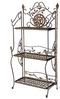 Regal Metall Vintage 1844 Standregal Antik 123 cm Bücherregal Küchenregal Klappregal Bild 5