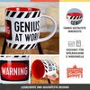 Nostalgic-Art - Kaffeetasse - Achtung - Genius at Work Bild 3
