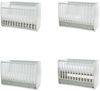 Lorelli Babybett Dream 60 x 120 cm umbaubar Schreibtisch Kinderbett Schaukelbett grün Bild 5