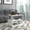 Couchtisch Shelby Weiß 59 x 39 cm Vicco Bild 2