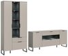 Wohnzimmer-Set >Noida< in kaschmir - 290x192x41cm (BxHxT) Bild 3