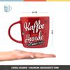 Nostalgic-Art Tasse Kaffeetasse - PfotenSchild - Kaffee & Hunde Bild 2
