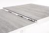 Gartenesstisch Bertro aus Aluminium, modern höhenverstellbar und ausziehbar, weiß, für 6–8 Personen Bild 4
