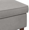 vidaXL Hocker Hellgrau 55 x 35 x 41 cm Samt 42029995 Bild 5
