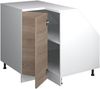 Eck-Küchenschrank für Dachschrägen R-Line Sonoma 75.6 cm mit 1 Tür, Schrankkorpus 60 cm Tiefe Vicco Bild 4
