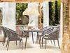 Beliani 'LIPARI' Gartentisch, Glas grau Bild 2