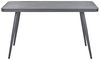 Beliani 'LIPARI' Gartentisch, Glas grau Bild 4