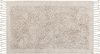 Teppich Baumwolle hellbeige 80 x 150 cm Fransen Shaggy BITLIS Bild 4