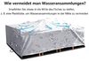 DKHLYB Abdeckung für Gartenmöbel Multi Größe Gartenmöbel Abdeckung 600D Oxford Gewebe Schutzhülle Wasserdicht Winddicht UV-Beständiges für Gartentische und Möbelsets Silber 170 x 70 x 70 cm Bild 4