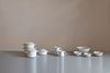Riess Kasserolle mit Deckel aus Emaille 16 cm Pure Grey Bild 3