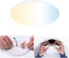 Paulmann 79957 LED Einbaupanel Smart Home Zigbee Veluna Edge IP44 200mm Tunable White Bild 4