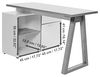 Jahnke Eckschreibtisch CLUB C 130 E, Eckschreibtisch, wechselseitig montierbar, Breite 130 cm Bild 3