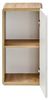 Vente-unique - ARUBA Bathroom storage unit Holz, Platte BeigeWeiß - B 32 cm x H 68 cm x L 35 cm Bild 3