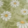 laro Tischdecke Wachstuch-Tischdecken Blumen Kamille Grün Rund 140cm Bild 5