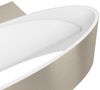 Eglo 98543 LED Wandleuchte MACCACARI Up & Downlight weiß, nickel-matt transparent L:27cm H:7,5cm T:13cm 10W 3000K Bild 4