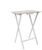 WELL HOME MOBILIARIO & DECORACIÓN Beistelltisch, rechteckig, weiß, Holz, 48 x 35 x 65 cm Bild 1