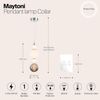 Maytoni Pendelleuchte Collar, Metall, 1 flg, 17 W, 950 lm, 45 cm (Höhe) Bild 4