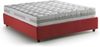 Talamo Italia - Grace-Doppelbett, Bettkasten mit Stoffbezug, 100 % Made in Italy, Öffnung vorne, inklusive Matratze 160x200 cm, Rot Bild 3