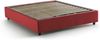 Talamo Italia - Grace-Doppelbett, Bettkasten mit Stoffbezug, 100 % Made in Italy, Öffnung vorne, inklusive Matratze 160x200 cm, Rot Bild 5