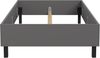 Bett Jugendbett CLARITUDO 120 x 200 cm Optik: Dunkelgrau, von Forte Bild 4