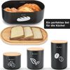 Elitehoff Elitehoff Brotkasten mit einem Satz Behälter 49443 Bild 5