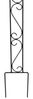 DanDiBo Rankhilfe Kletterhilfe Metall 135 cm Bodenstecker Classic Gartenstecker Rankgitter Kletterpflanzen Blumenhalter Ranksäule Garten Blumen Stecker Bild 4