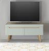 TV-Lowboard Isgard in Pistazie und Eiche 107 cm Bild 2