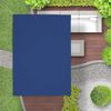 Relaxdays Sonnensegel rechteckig, 2x3 m, wasserabweisend, UV-Schutz, mit Spannseilen, Schattenspender, dunkelblau Bild 5