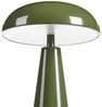 Beliani 'BOCONO' Tischlampe, kabellos, LED mit Dimmer, Metall grün, 15 x 15 x 28 cm Bild 4