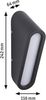 Paulmann 94733 LED Außenwandleuchte Cliff seewasserresistent IP44 64x116 mm Bild 3