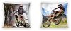 Motocross Kissenbezug 40 x 40 cm Bild 1