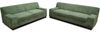 DOMO. collection Norma 3er fest-2er fest, Mikrofaser, grün, 212 x 85 x 74 cm / 194 x 85 x 74 cm Bild 1