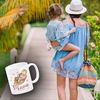 speecheese Tasse Otter Baby und Mutter Kaffeebecher mit Spruch Mama ich hab dich lieb Bild 3